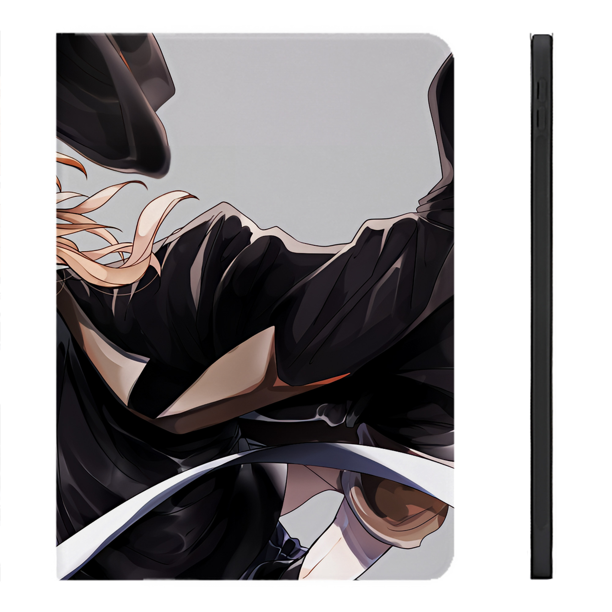 （画像用） 文豪ストレイドッグス Bungo Stray Dogs IPadケース ペンホルダー付き ブックスタイルデザイン